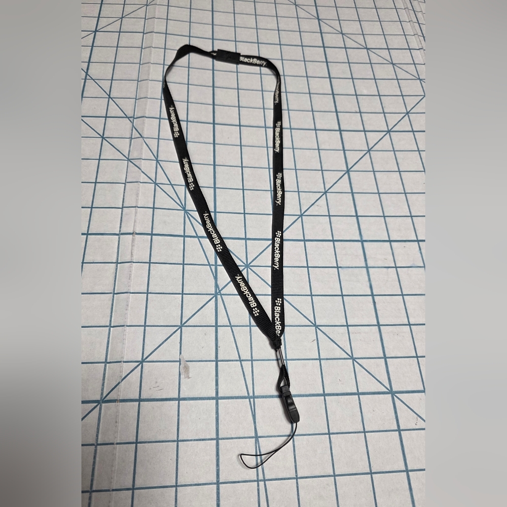 BlackBerry‎ Black Lanyard, NWOT
